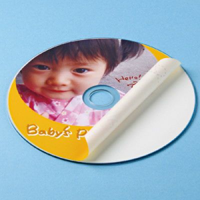 インクジェットDVD/CDラベル(内径24mm・つやなしマット)サンワサプライ【LB-CDR002N】[SAN] プリンタインクのジットストア