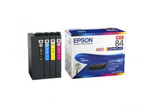 純正インク エプソン IC4CL84 4色セット インクカートリッジ EPSON[SEI]＜ゆうパケット対応不可＞