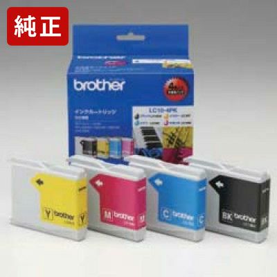 純正ブラザー LC10-4PK インクカートリッジ brother【送料無料】[SEI