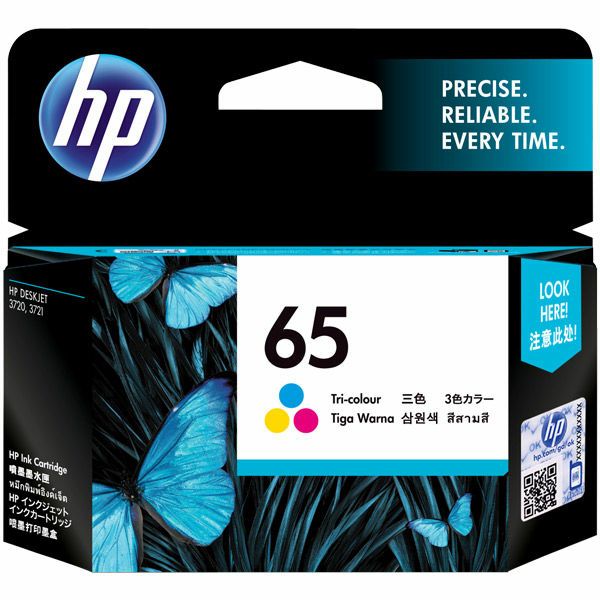 純正 HP 65 カラー N9K01AA インクカートリッジ HP純正インク[SEI